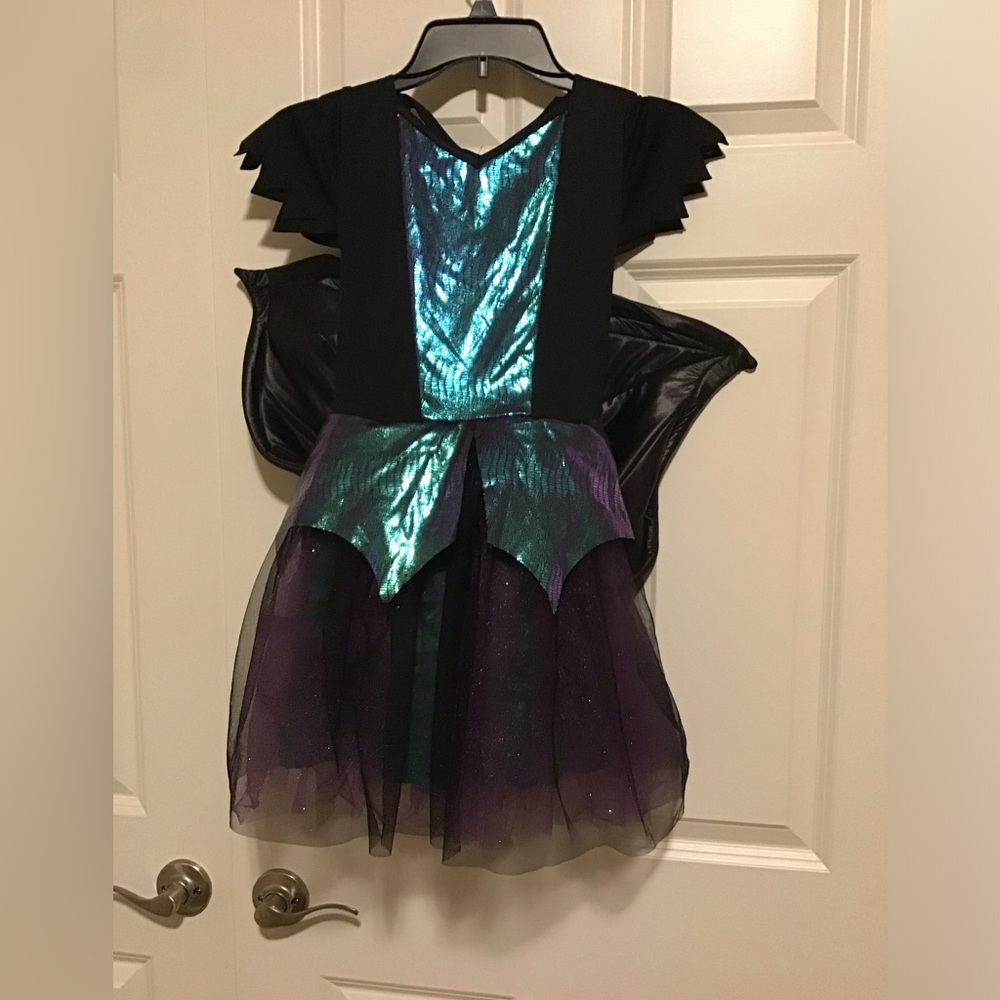 Dragon costume with wings and tail